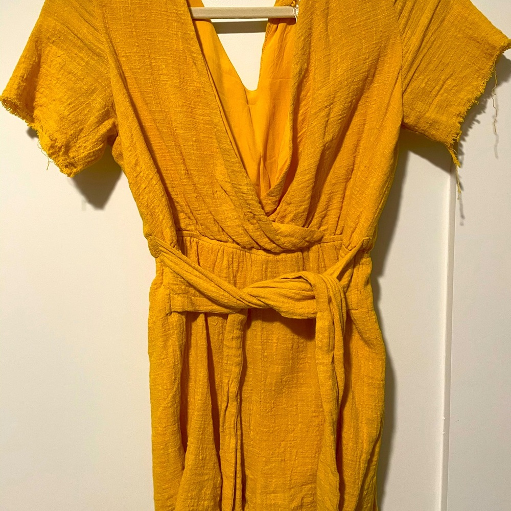 Worn once distressed romper
